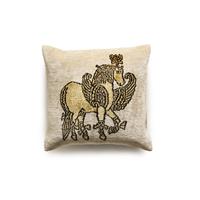 Cream Horse Pillow