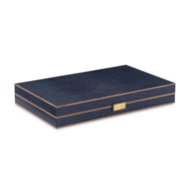 Navy Leather Game Board
