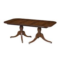 Bleached Reeded Dining Table