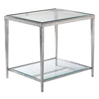 Jinx Nickel Rectangular Side Table